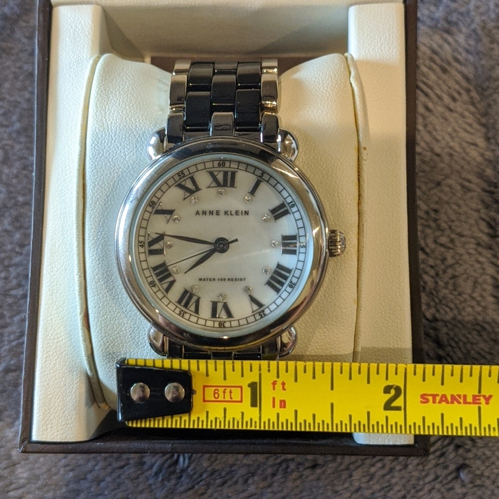 Anne Klein Ceramic Collection Watch - Picture 8 of 9